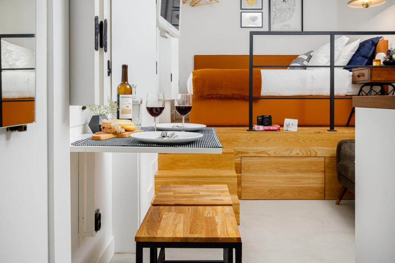 Saudade Micro Loft - Santos Apartment Lisbon Bagian luar foto