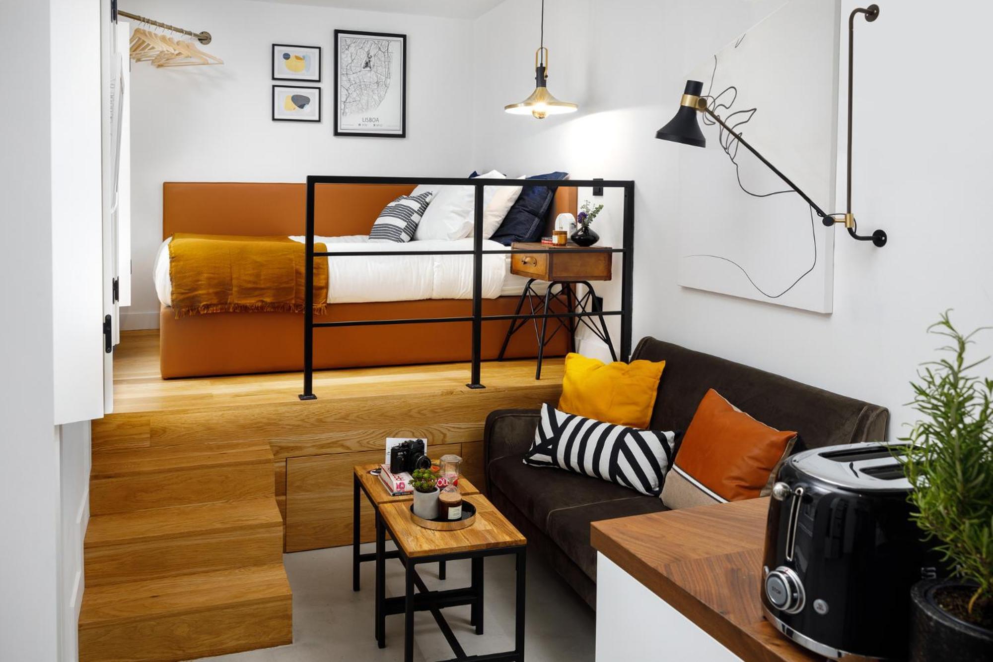 Saudade Micro Loft - Santos Apartment Lisbon Ruang foto